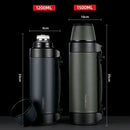 Portable Water Bottle Thermos | Keeps Drinks Hot or Cold