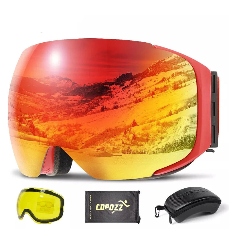 Magnetic Ski Goggles | Interchangeable Lens Snow Goggles