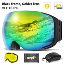 Magnetic Ski Goggles | Interchangeable Lens Snow Goggles