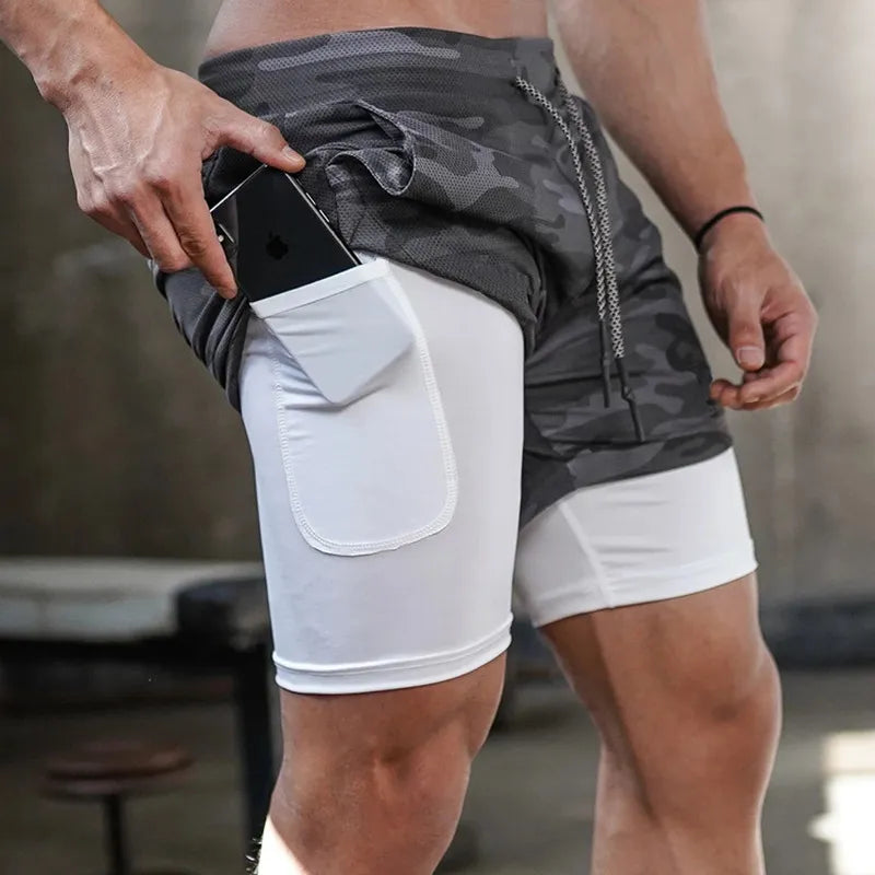 Best 2-in-1 Compression Jogging Short Pants for Athletes