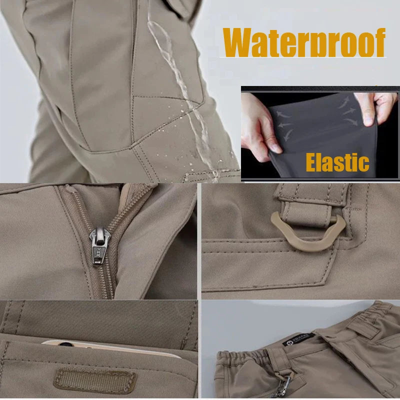 Men's Elastic Camping Hiking Sports Trousers