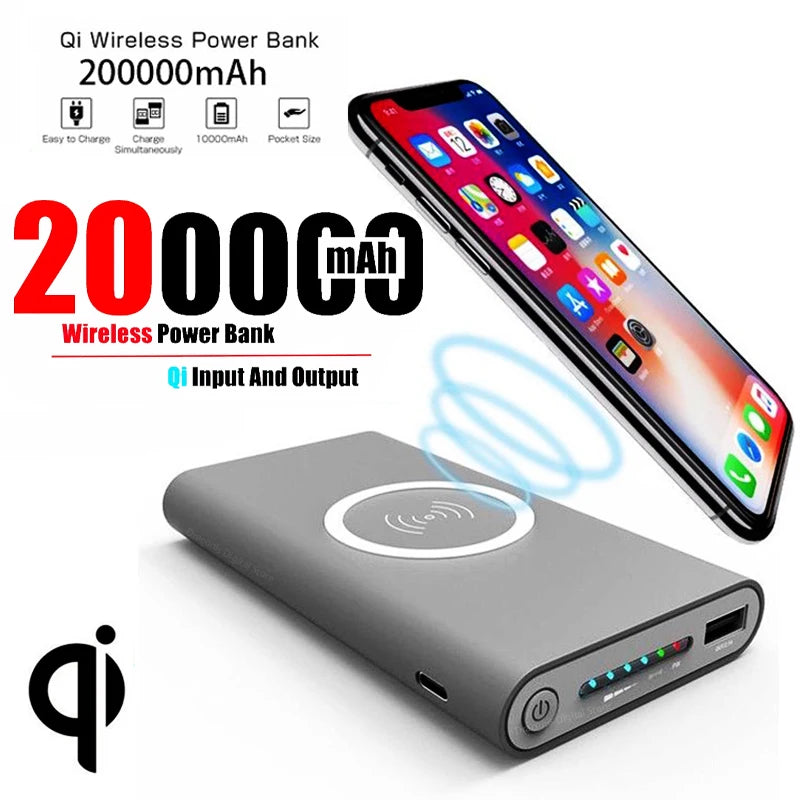 Two-Way Wireless Fast Charging Power Bank | Quick Charge