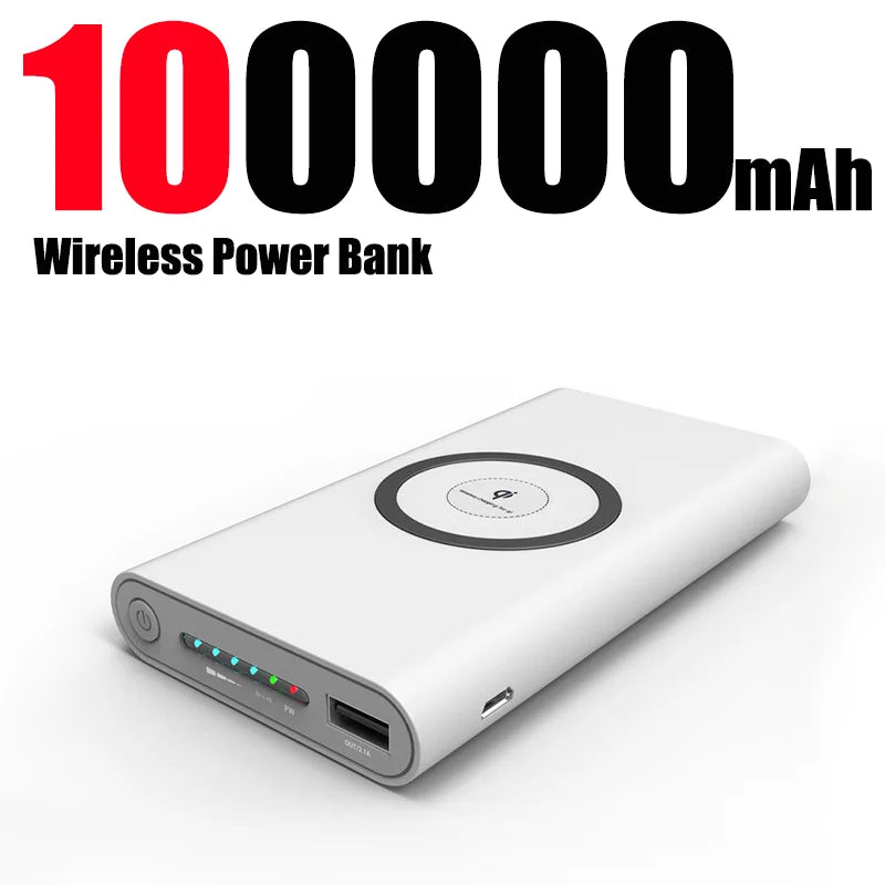 Two-Way Wireless Fast Charging Power Bank | Quick Charge