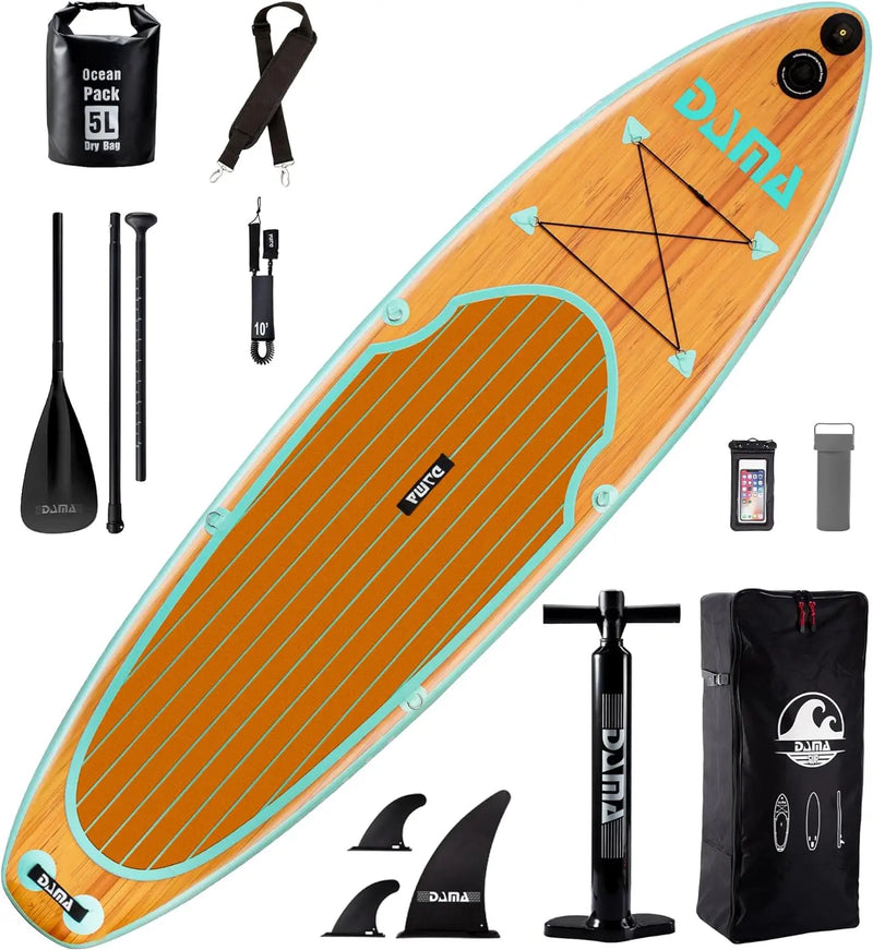 Inflatable Paddle Board With Accessories