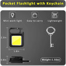 Keychain LED Outdoor Flashlight | Portable Mini Torchlight