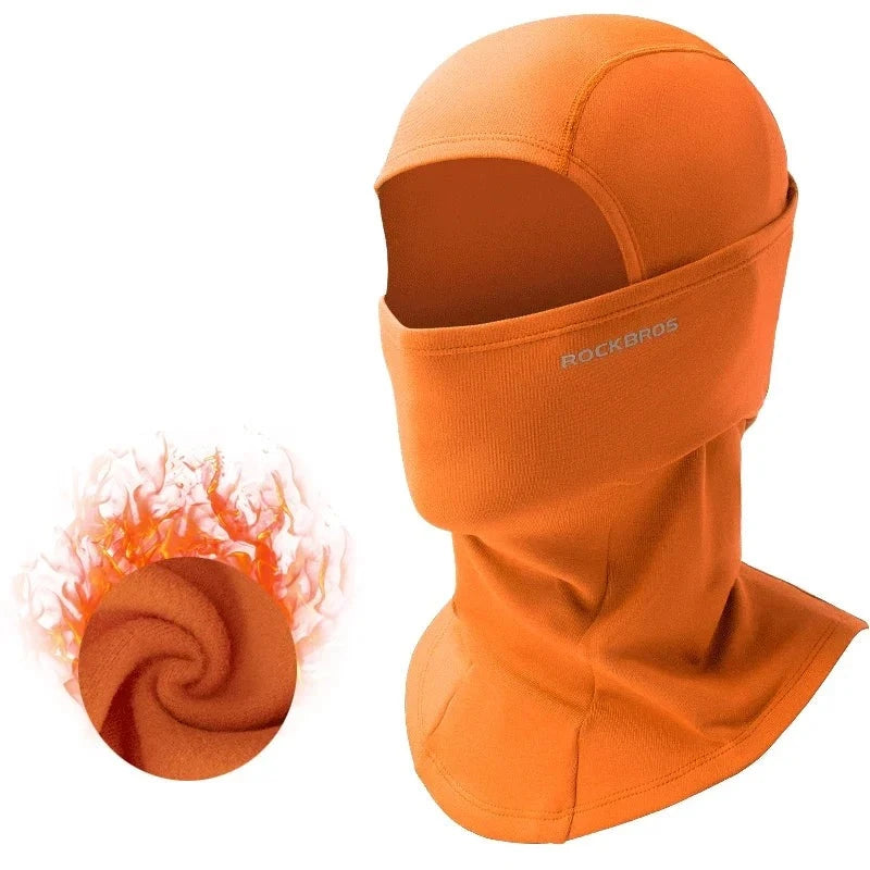 Thermal Fleece Cycling Face Mask | Windproof & Warm