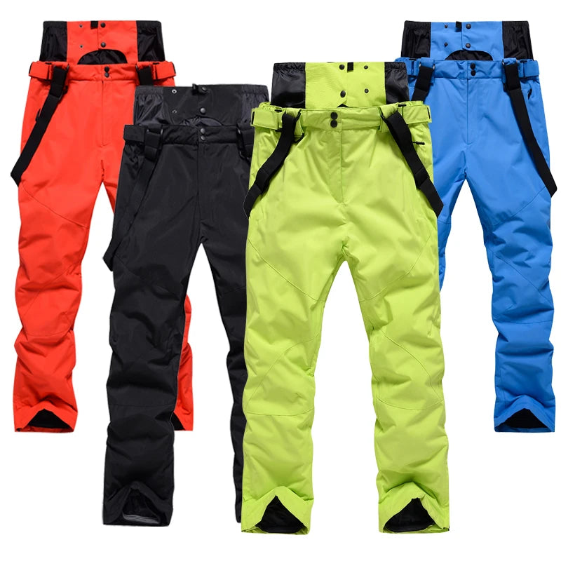 Men's Winter Thick Warm Skiing Pants | Snow Trousers