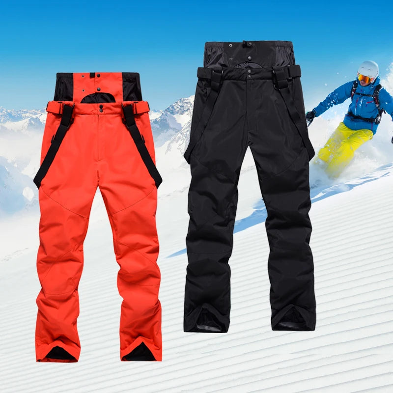 Men's Winter Thick Warm Skiing Pants | Snow Trousers