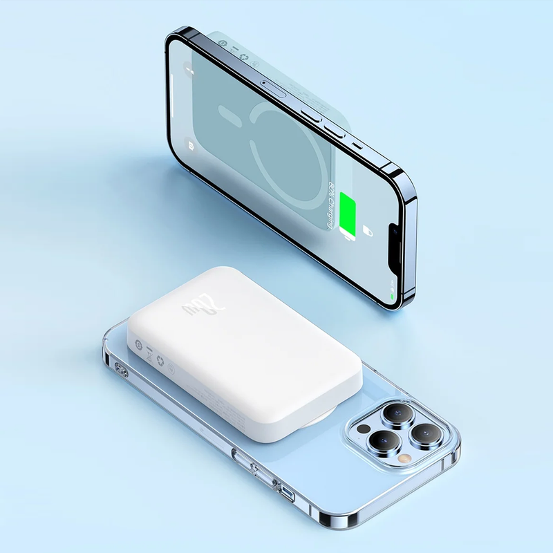 Mini Magnetic Wireless Power Bank | Portable Charger